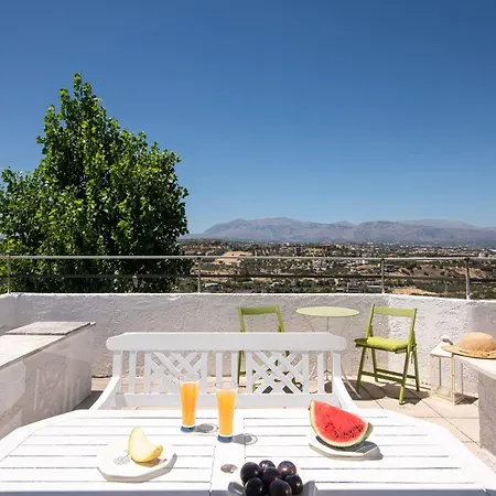 Nikos Sunset Penthouse 빌라 Mastambás