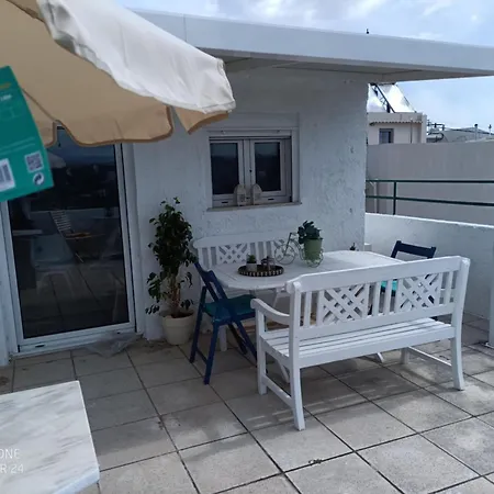Nikos Sunset Penthouse 빌라 Mastambás